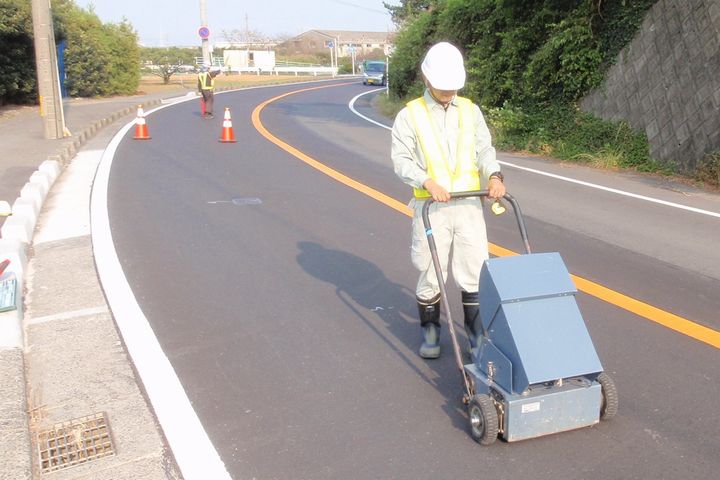 路面下空洞探査